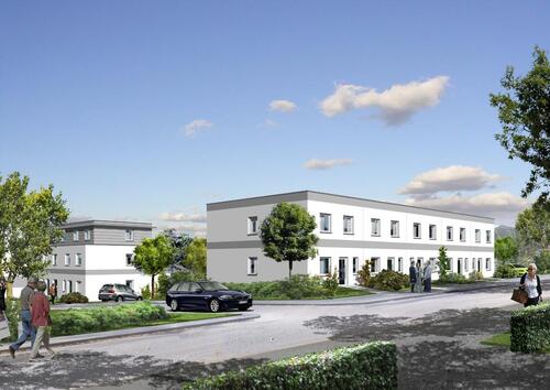 Foto - Reihenhäuser zur Miete - 1.719,00&nbsp;EUR Kaltmiete, ca.&nbsp; 123,00&nbsp;m&sup2;