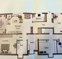 Helle und hochwertige 86 m² Erdgeschoss Wohnung in Finnentrop