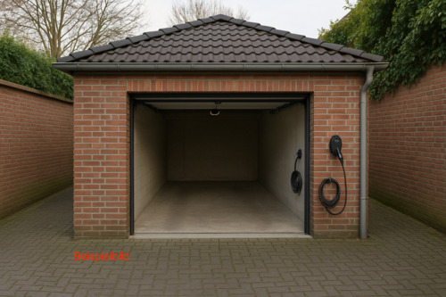 Foto - Vollziegelgarage in Bochum am Ruhrpark - E-Auto laden möglich!
