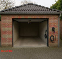 Vollziegelgarage in Bochum am Ruhrpark - E-Auto laden möglich!