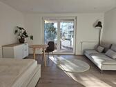 Foto - Möblierte helle 1-Zimmer-Wohnung mit Loggia – zentral in Lindenberg – sofort bezugsbereit