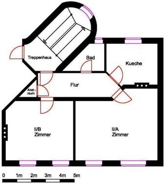 Foto - Etagenwohnung in Nordhausen zur Miete
