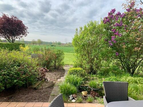 Foto - 59302 Lette 2ZKB Terrasse Stellplatz Ortsrand Weitblick Garten