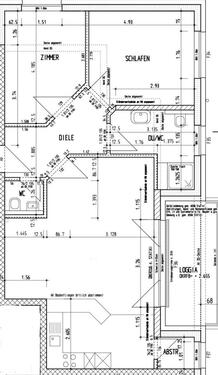Foto - 3-Zimmerwohnung mit Balkon und Einzelgarage zu vermieten