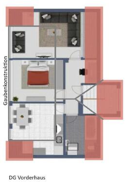 Foto - 2-Zimmer-Dachgeschosswohnung direkt am Theater in Lorsch
