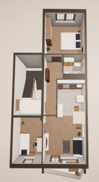 Foto - Etagenwohnung in Nordhausen zur Miete
