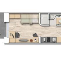 StudentenwohnungApartmentWohnung im GLC Garching - Garching bei München