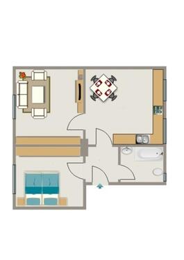 Foto - 2.5 Zimmer Erdgeschoßwohnung in Herne