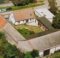 Vierseitenhof, Bauernhof mit Scheune, Garten und viel Potential - Gommern Ladeburg