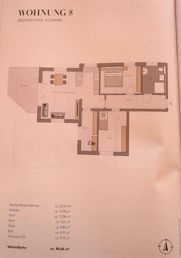 Foto - 3 Zimmer Erdgeschoßwohnung in Ingolstadt