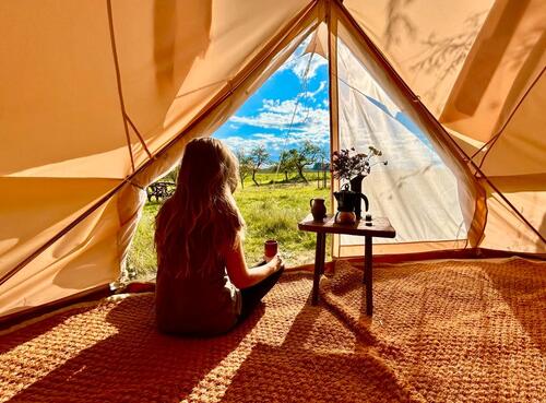 Foto - Location Veranstaltungsraum „Clamping-Zelt“ auf Lebenshof