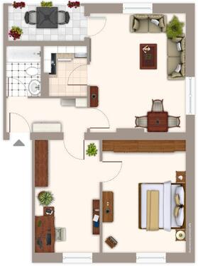 Foto - Kleine 3-Zimmerwohnung in MG-Bonnenbroich