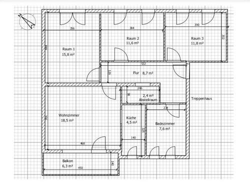 Foto - 4 Zimmer Eigentumswohnung 82 qm OHNE MAKLER Provisionsfrei