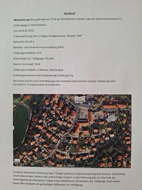 Foto - Etagenwohnung zur Miete in Hohenmölsen