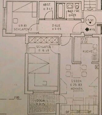 Foto - 3-Zimmer Wohnung nähe Klinikum und Bahnhof (vermietet)