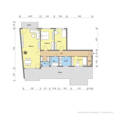 Foto - 4 Zimmer Etagenwohnung in Offenbach am Main