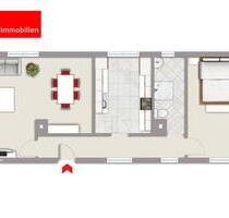 2-Zimmer-Wohnung im Erdgeschoss in zentraler Lage - Sondershausen