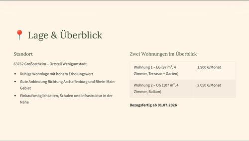 Foto - 4 Zimmer Erdgeschoßwohnung zur Miete in Friedewald