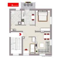 3-Zimmer-Wohnung mit Balkon im Stadtzentrum - Sondershausen
