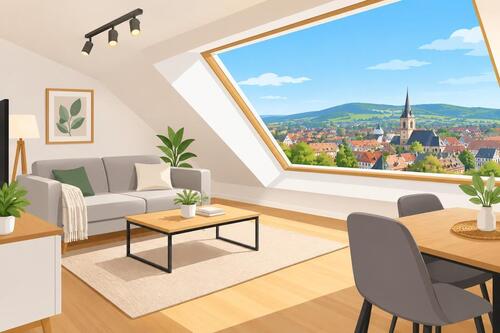 Foto - Schöne Helle frisch sanierte 2-Zimmer Wohnung zu vermieten