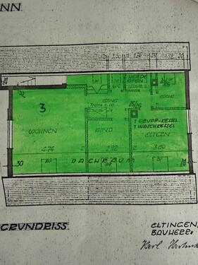 Foto - 3 Zimmer Dachgeschoßwohnung zur Miete in Leonberg