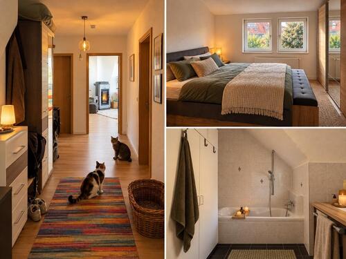 Foto - 3 Zimmer Dachgeschoßwohnung zur Miete in Erfurt