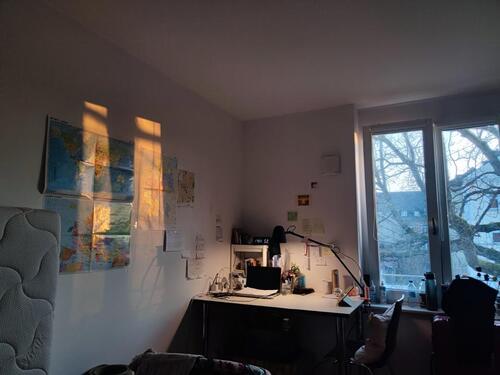 Foto - Helles möbliertes WG-Zimmer in Bayreuth (Zwischenmiete)