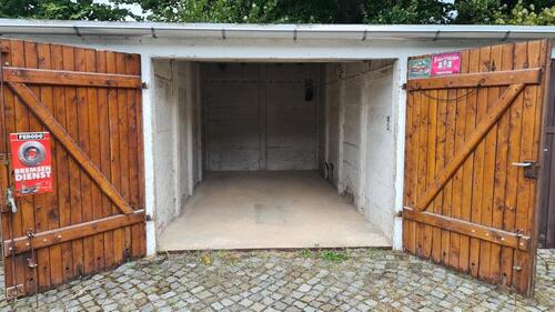 Foto - Vermiete trockene Garage GG Sandstr. Privatgrund ELTZaunWasser