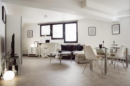 Foto - Exklusives Souterrain Studio Apartment Möbliert Wohnen auf Zeit