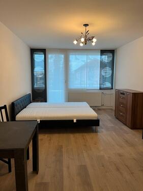 Foto - StudentenwohnungSinglewohnung in Gießen möbliert mit Balkon.