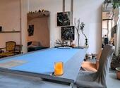 Foto - kreativen Arbeitsort- Atelier, Studio, Arbeitsplatz,Büro