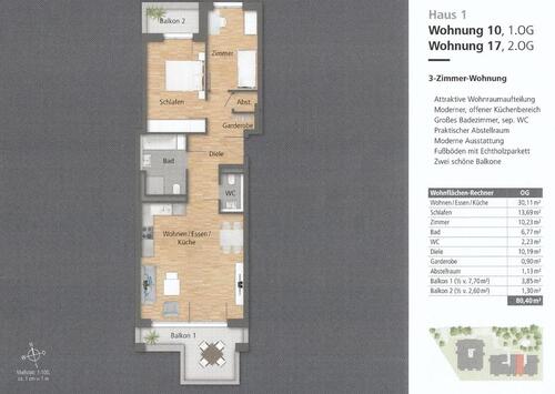 Foto - Etagenwohnung in Kirchheim unter Teck zur Miete