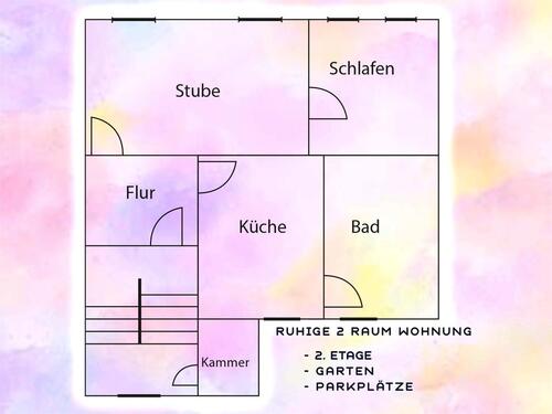 Foto - 2 raumwohnung in Pößneck neu renoviert mit einbauküche