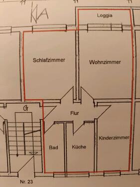 Foto - Dreiraumwohnung, frisch renoviert