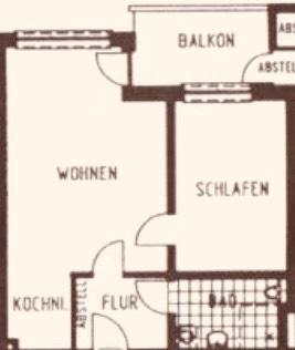 Foto - Etagenwohnung in Siegen zur Miete