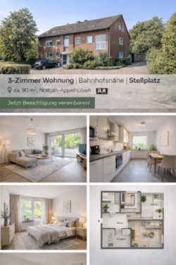 Foto - Wohnung Appelhülsen - 90qm (2 Schlafzimmer + größe Wohnküche)