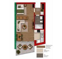 Moderne 1-Zi.-Neubauwohnung Dorfen | EB 012027
