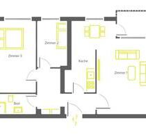 3 Zimmer Wohnung zu vermieten Nähe Kutschi - Berlin Mitte 3 Zimmer Wohnung zu vermieten Nähe Kutschi - Berlin Mitte
