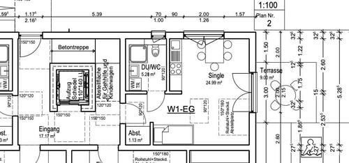 Foto - Appartment 35qm barrierefrei Terrasse EG 1.OG zu verkaufen