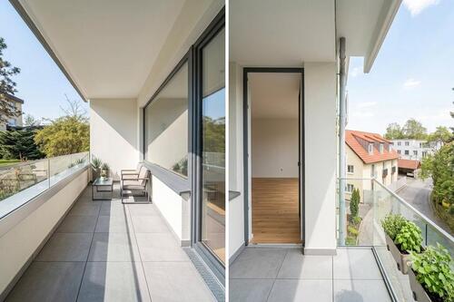 Foto - Frisch modernisierte 4-Zimmer-Wohnung mit 2 Balkonen, Aufzug & TG