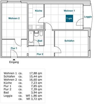Foto - Etagenwohnung zur Miete in Dresden
