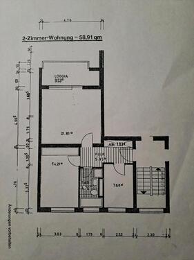 Foto - 2 Zimmer Eigentumswohnung mit Balkon und Fenster im Bad