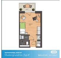 1 monatige Zwischenmiete für Einzimmerwohnung - Nürnberg Altstadt, St. Lorenz