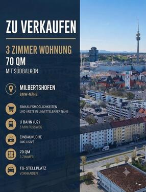 Foto - 3 Zimmer Wohnung in Milbertshofen
