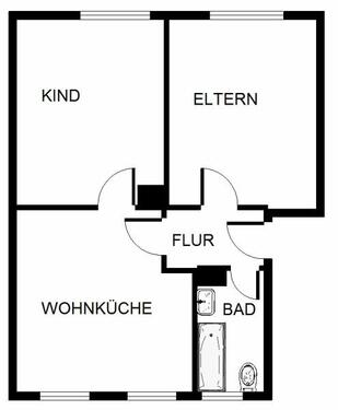Foto - Etagenwohnung in Bochum