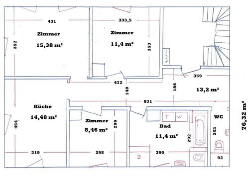 Foto - 3 Zimmer EG Wohnung in Bad Urach zu vermieten von Privat