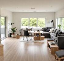 3 ZKB mit Balkon, Terrasse, Garten und Garage in Buchenau - Dautphetal