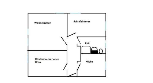 Foto - 3 Zimmer Etagenwohnung zur Miete in Berlin