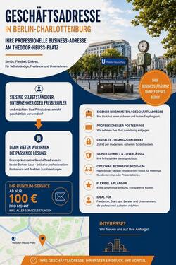 Foto - Professionelle Business-Adresse inklusive Postservice & digitalem Zugang