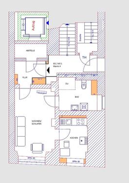 Foto - 1 Zimmer Etagenwohnung zur Miete in Schleiz